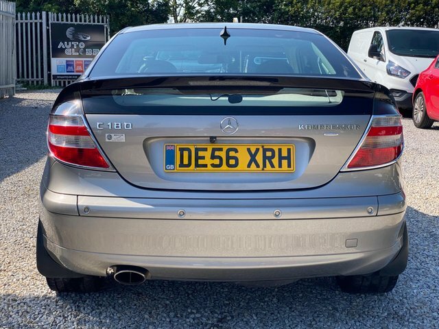 Mercedes-Benz C Class Coupe 1.8 C180 Kompressor Sport Edition 2006 Silver #27