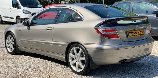 Mercedes-Benz C Class Coupe 1.8 C180 Kompressor Sport Edition 2006 Silver #3