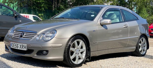 Mercedes-Benz C Class Coupe 1.8 C180 Kompressor Sport Edition 2006 Silver #2