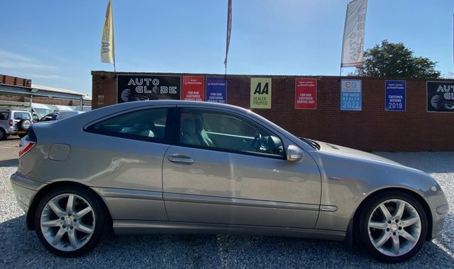 Mercedes-Benz C Class Coupe 1.8 C180 Kompressor Sport Edition 2006 Silver #5