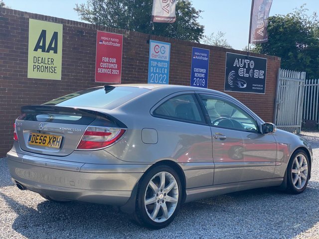 Mercedes-Benz C Class Coupe 1.8 C180 Kompressor Sport Edition 2006 Silver #4