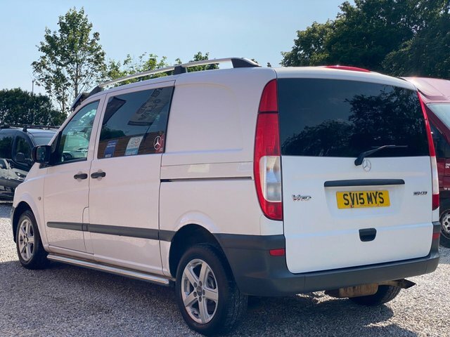 Mercedes-Benz Vito 113 Cdi Dualiner L1 White #3