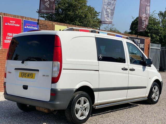 Mercedes-Benz Vito 113 Cdi Dualiner L1 White #4