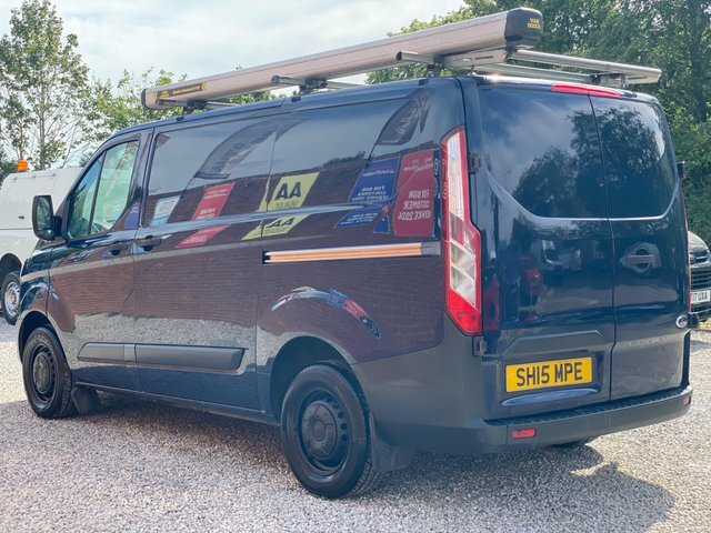 Ford Transit Custom Tdci 270 Econetic L1 SH15MPE Blue #4