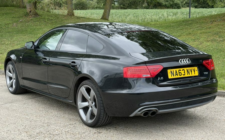 Audi A5 2.0 Tdi S Line Sportback Euro 5 Ss Blue #2