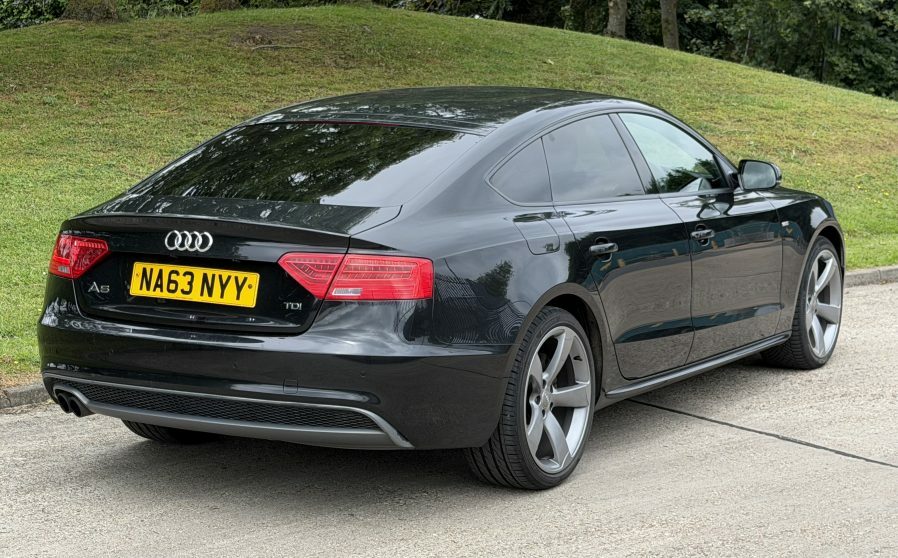 Audi A5 2.0 Tdi S Line Sportback Euro 5 Ss Blue #6