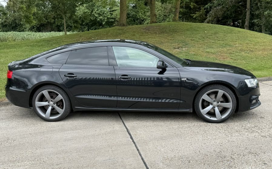 Audi A5 2.0 Tdi S Line Sportback Euro 5 Ss Blue #5