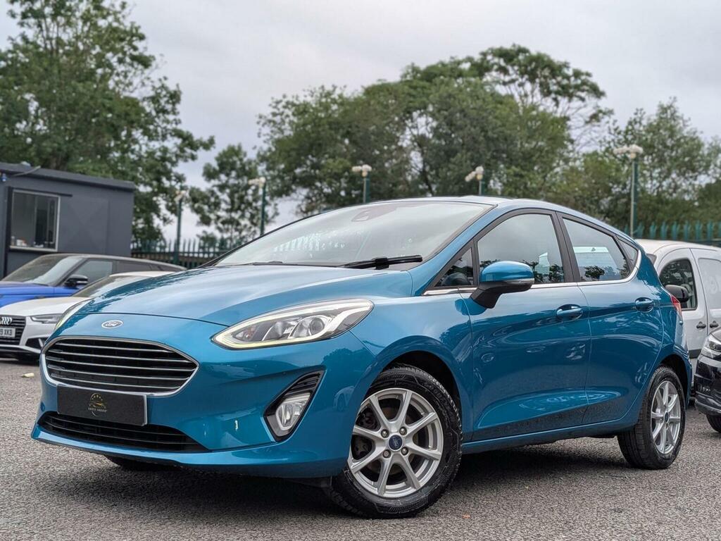 Ford Fiesta 1.0T Ecoboost Zetec Euro 6 Ss Blue #4