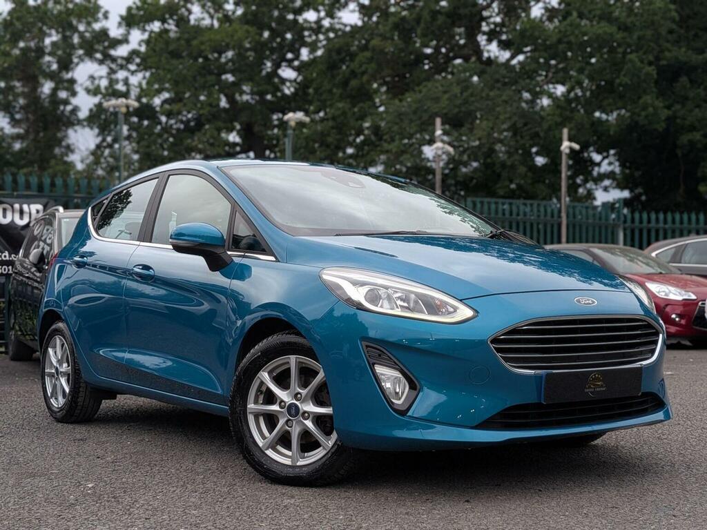 Ford Fiesta 1.0T Ecoboost Zetec Euro 6 Ss Blue