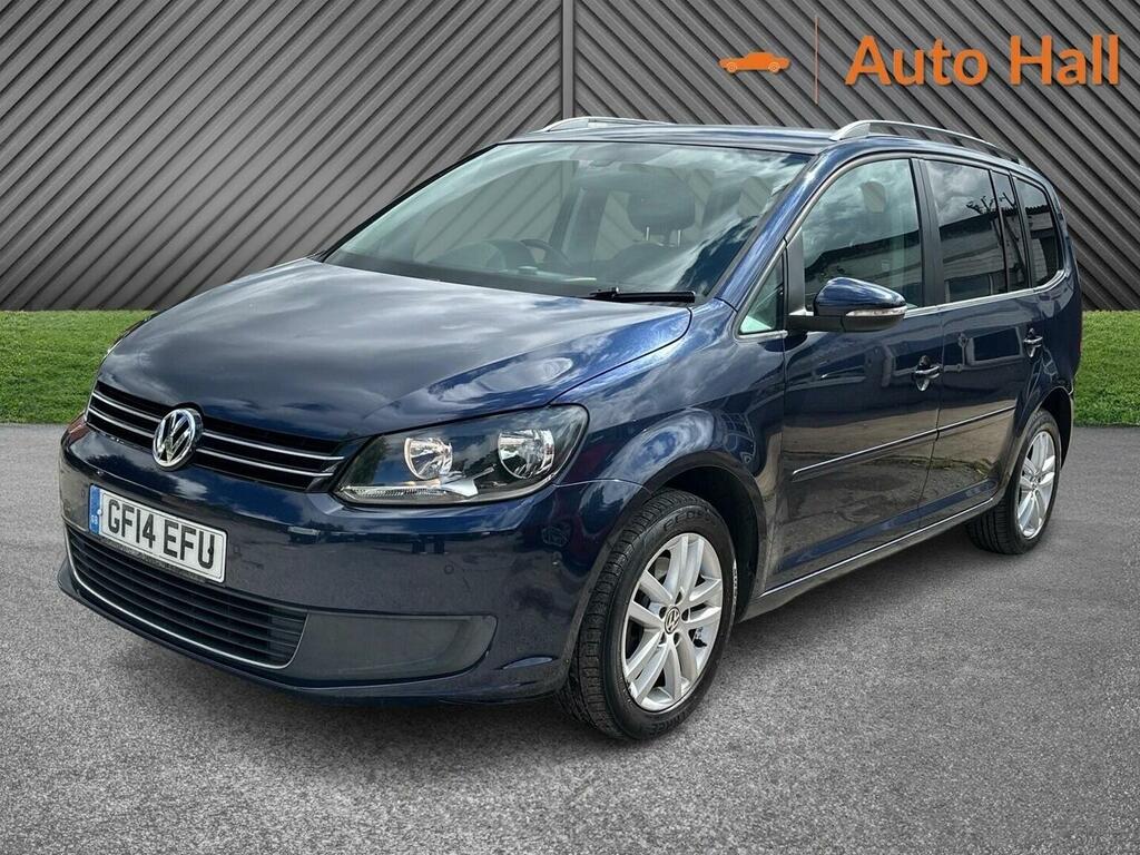 Volkswagen Touran 1.6 Tdi Se Euro 5 2014 Blue #3