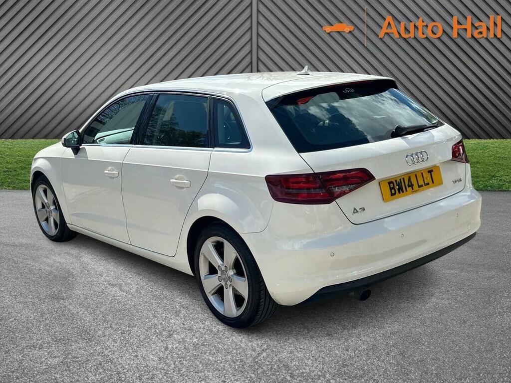 Audi A3 1.2 Tfsi Sport Sportback Euro 5 Ss 2014 White #4