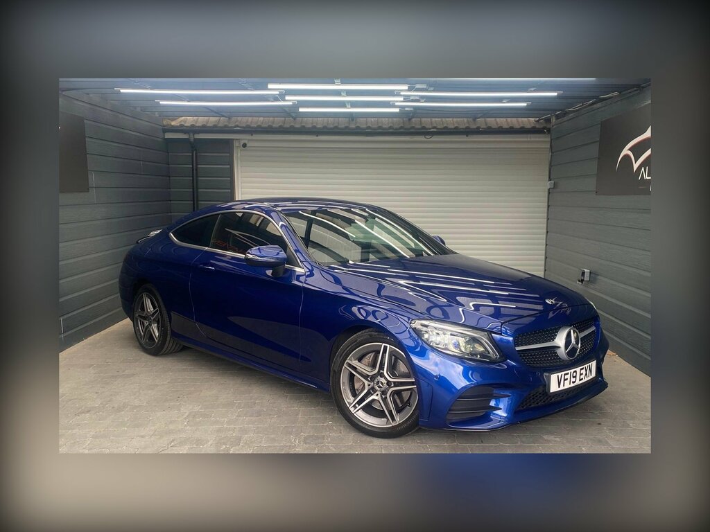Mercedes-Benz C Class 2.0 C300 Amg Line Premium G-tronic Euro 6 Ss Blue