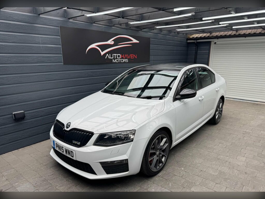 Skoda Octavia 2.0 Tfsi Vrs Dsg Euro 6 Ss White #5