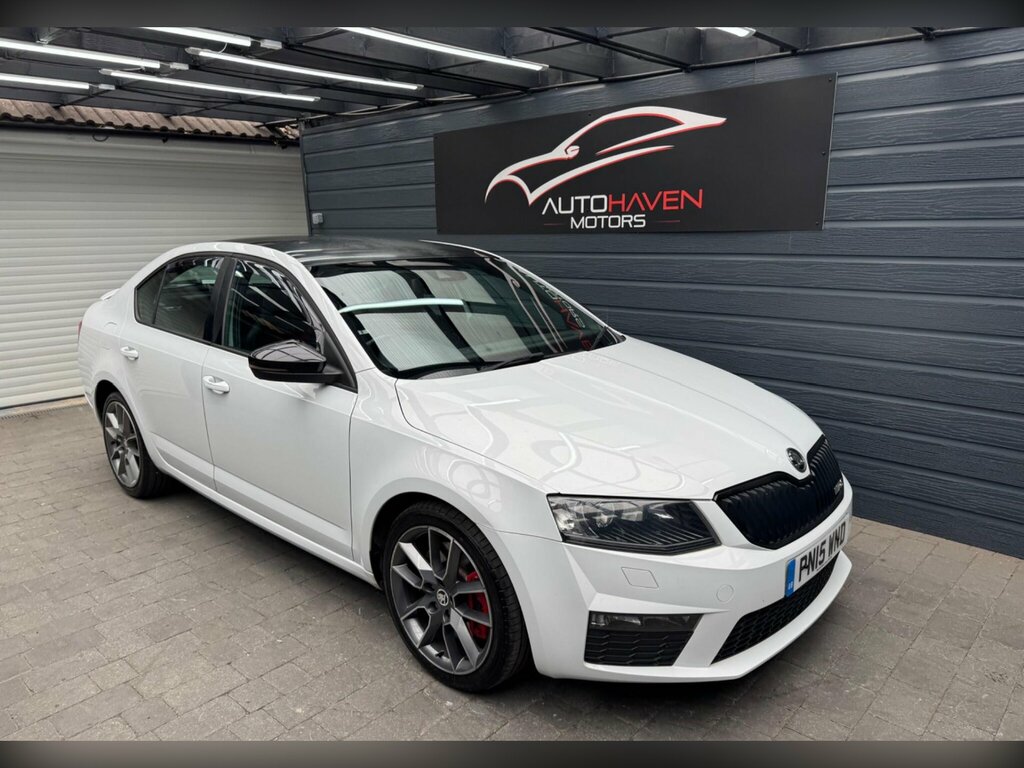 Skoda Octavia 2.0 Tfsi Vrs Dsg Euro 6 Ss White #3