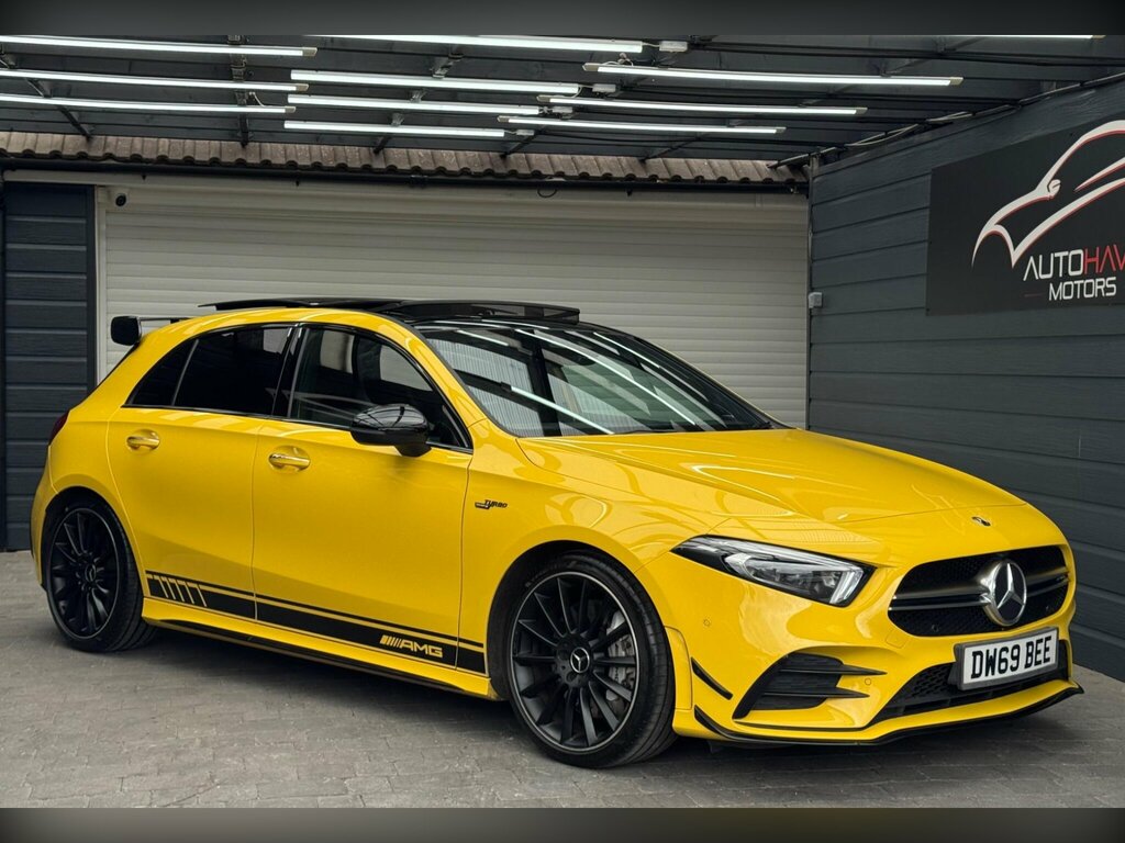 Mercedes-Benz A Class 2.0 A35 Amg Premium Plus Spds Dct 4Matic Euro 6 DW69BEE Yellow #3