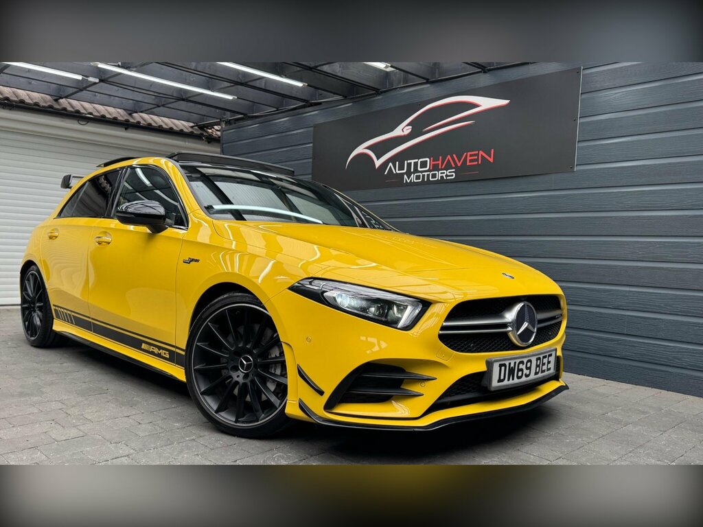 Mercedes-Benz A Class 2.0 A35 Amg Premium Plus Spds Dct 4Matic Euro 6 Yellow