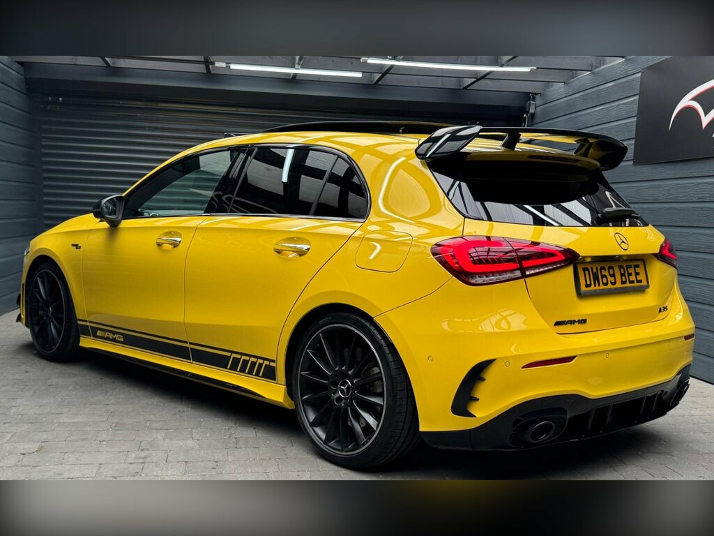 Mercedes-Benz A Class 2.0 A35 Amg Premium Plus Spds Dct 4Matic Euro 6 DW69BEE Yellow #4
