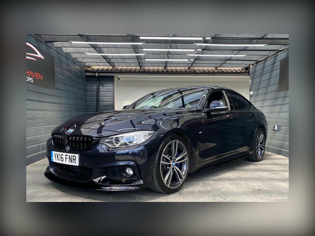 BMW 4 Series Gran Coupe 3.0 430D M Sport Euro 6 Ss Black #4