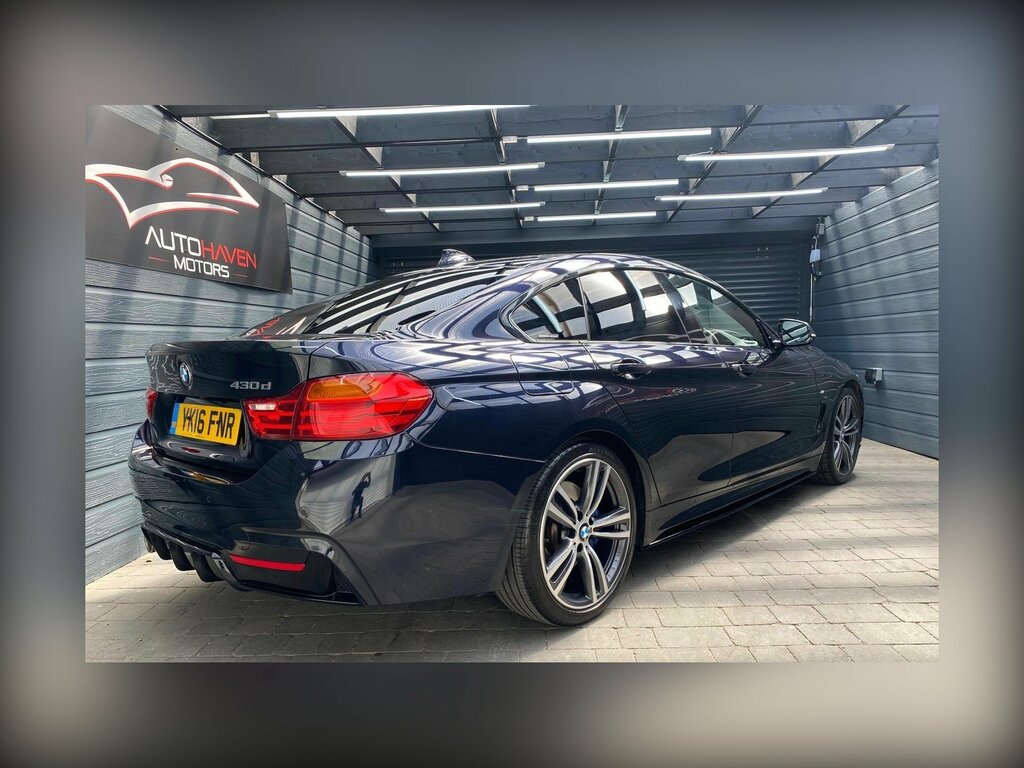 BMW 4 Series Gran Coupe 3.0 430D M Sport Euro 6 Ss Black #6