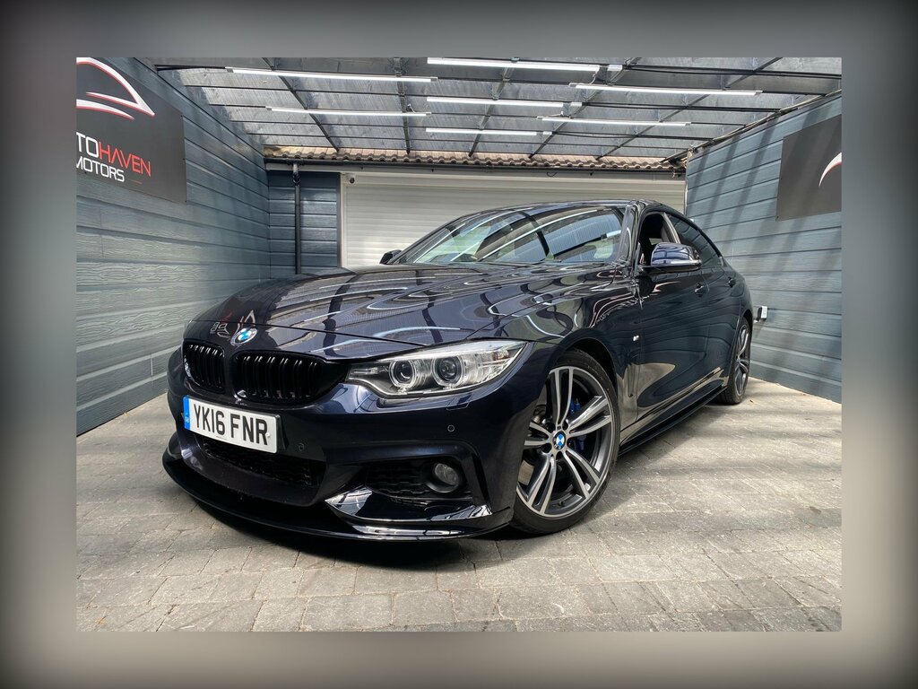 BMW 4 Series Gran Coupe 3.0 430D M Sport Euro 6 Ss Black #2