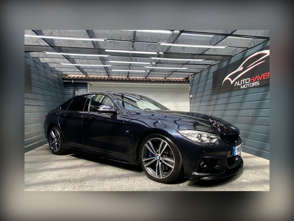 BMW 4 Series Gran Coupe 3.0 430D M Sport Euro 6 Ss Black #3