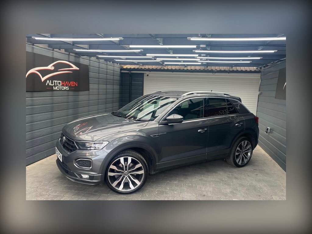 Volkswagen T-Roc 1.5 Tsi Evo R-line Dsg Euro 6 Ss Grey #3