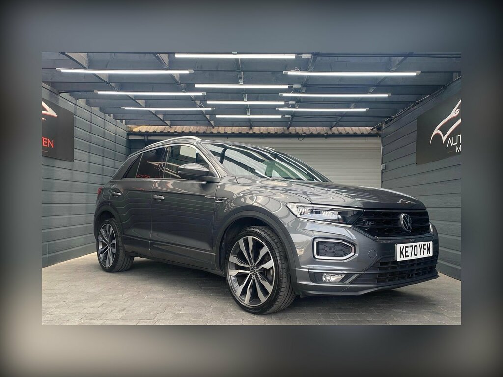 Volkswagen T-Roc 1.0 Tsi 110 Black Edition Grey #12