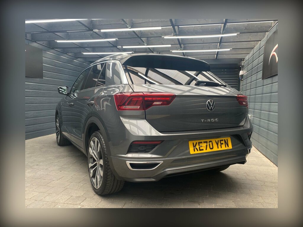 Volkswagen T-Roc 1.0 Tsi 110 Black Edition Grey #28
