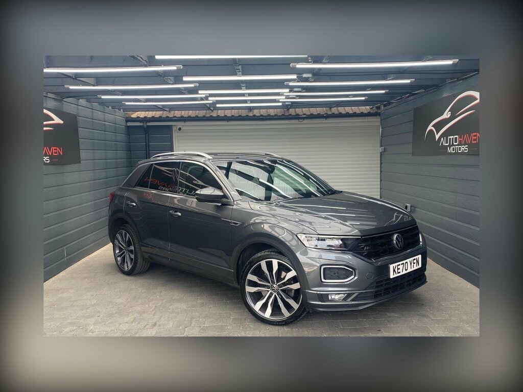 Volkswagen T-Roc 1.0 Tsi 110 Black Edition Grey #7