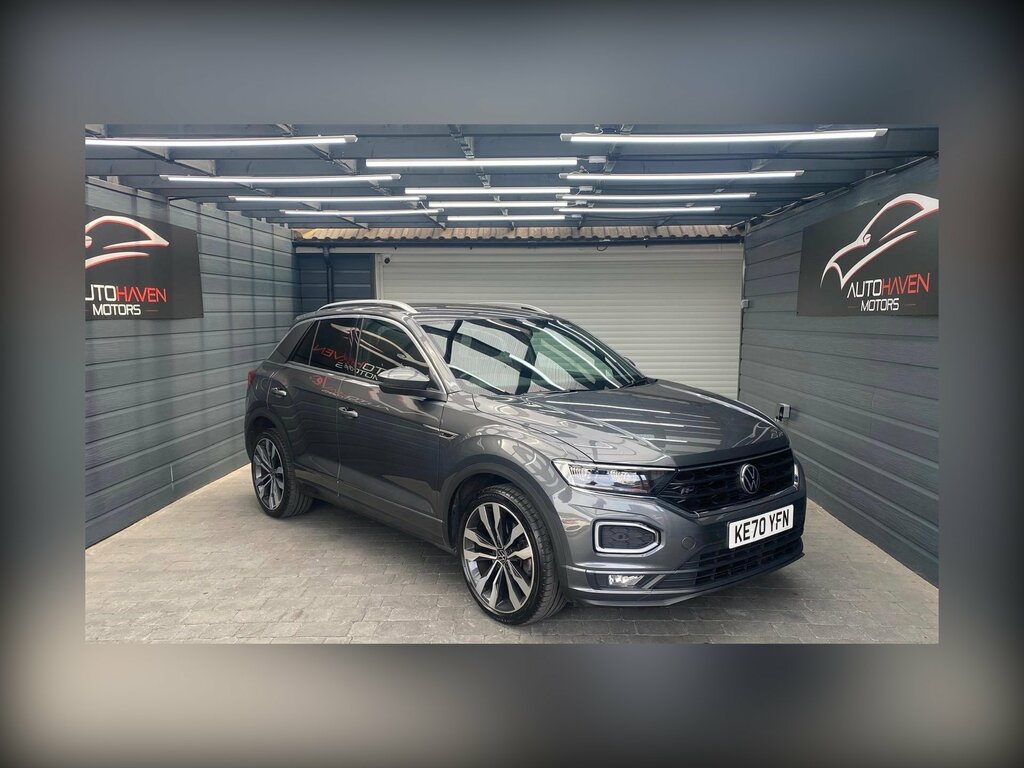 Volkswagen T-Roc 1.5 Tsi Evo R-line Dsg Euro 6 Ss Grey #5