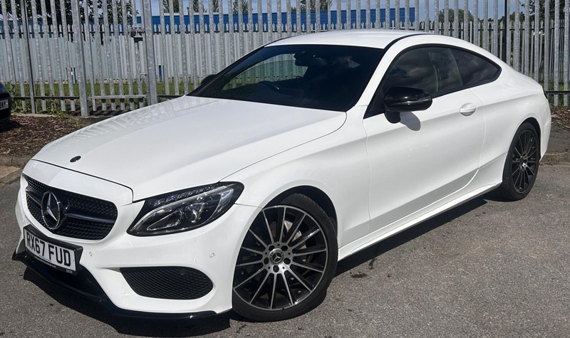 Mercedes-Benz C Class 2.0 C200 Amg Line White #2
