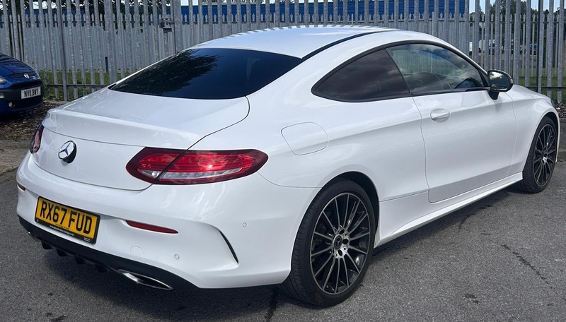 Mercedes-Benz C Class 2.0 C200 Amg Line White #6