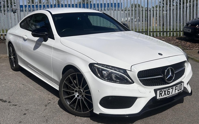 Mercedes-Benz C Class 2.0 C200 Amg Line White