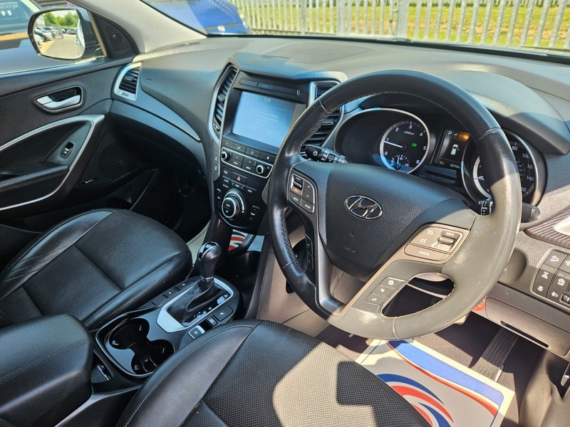 Hyundai Santa Fe 2.2 Crdi Blue Drive YP66WMK Blue #5