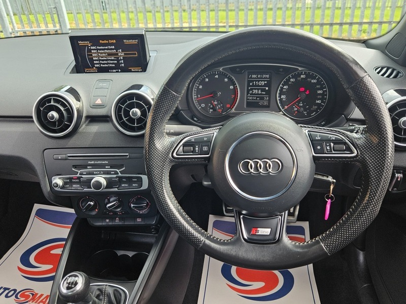 Audi A1 1.4 Tfsi S Line KP16VLL Black #5