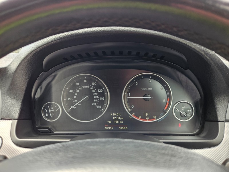 BMW 5 Series 2.0 520D M Sport YK61NFC White #6