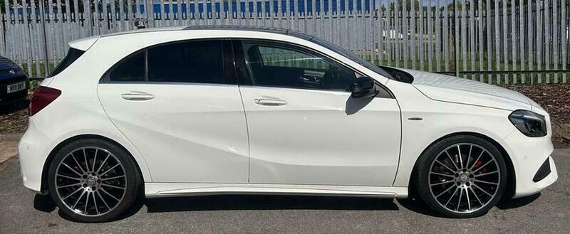 Mercedes-Benz A Class 2.0 A250 Amg Premium White #3