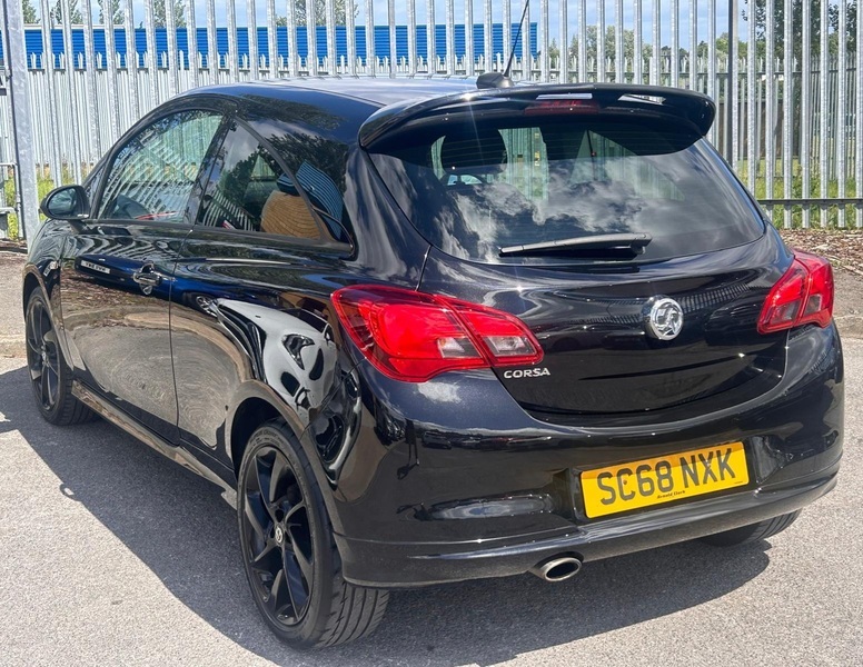 Vauxhall Corsa 1.4I Ecotec Sri VX SC68NXK Black #5