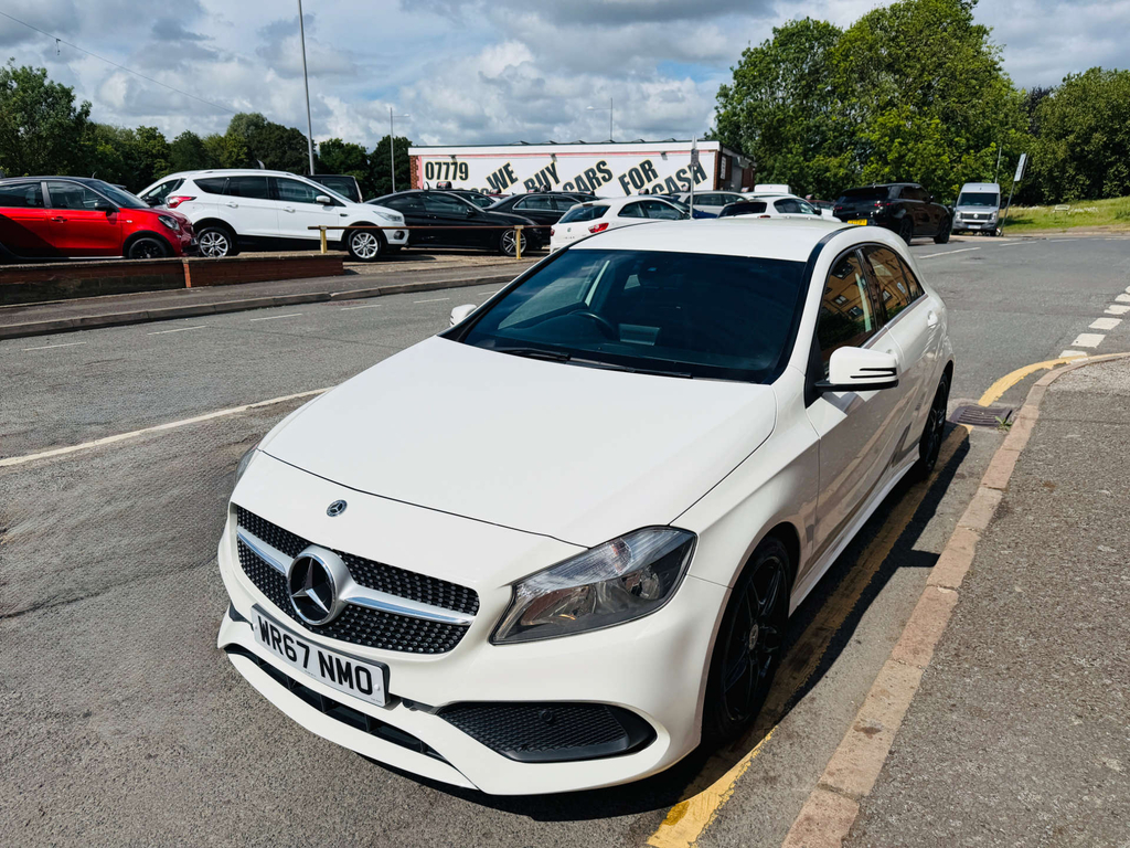 Mercedes-Benz A Class Amg Line WR67NMO White #4