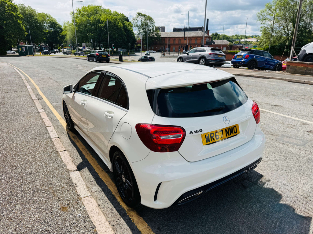 Mercedes-Benz A Class Amg Line WR67NMO White #5