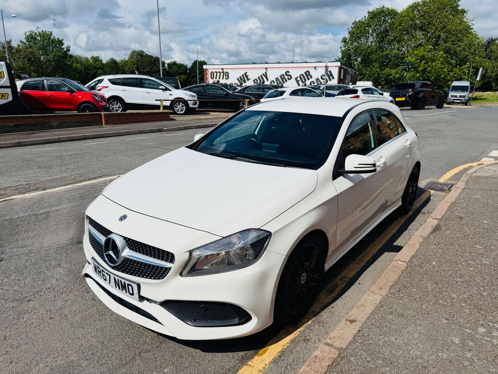 Mercedes-Benz A Class Amg Line WR67NMO White #2