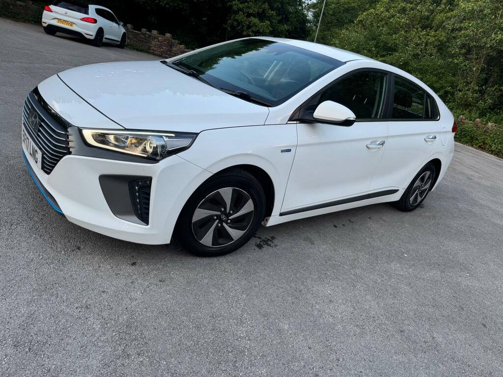 Hyundai Ioniq 1.6 H-gdi Premium Dct Euro 6 Ss White #4