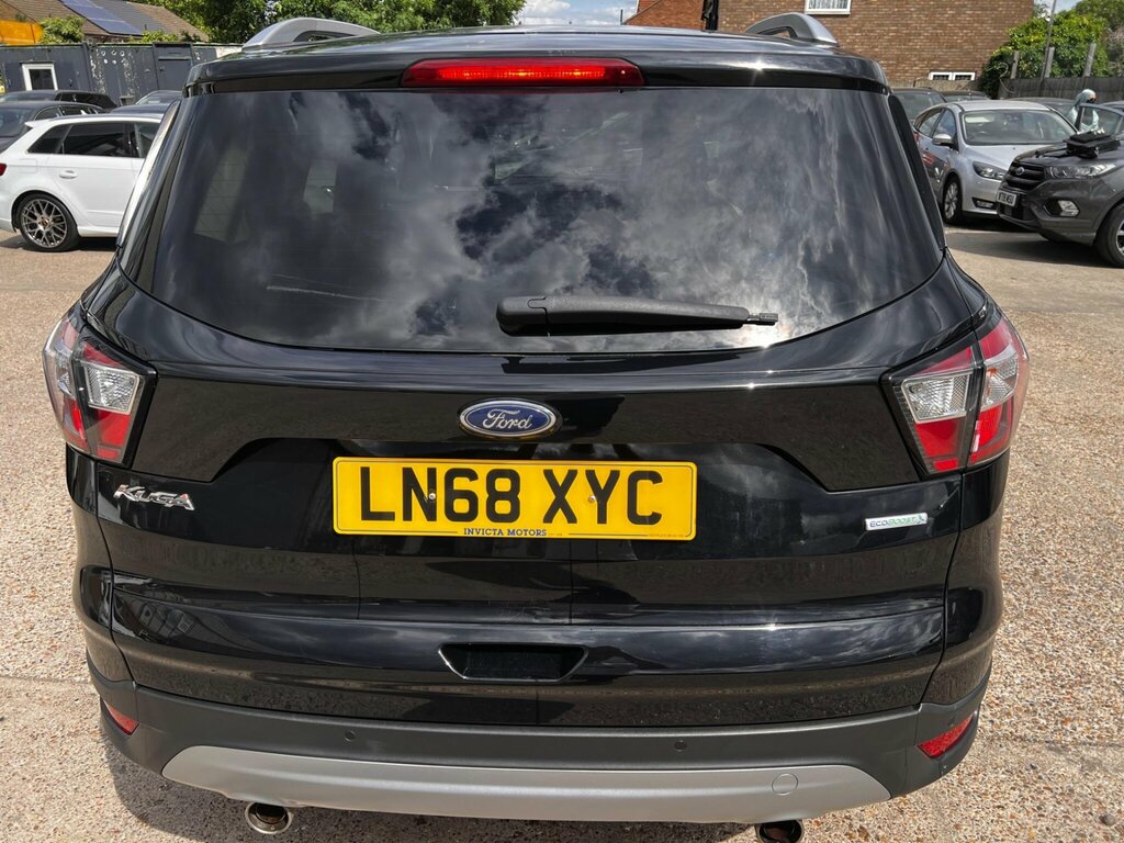 Ford Kuga 1.5T Ecoboost Zetec Awd Euro 6 Ss LN68XYC Black #6