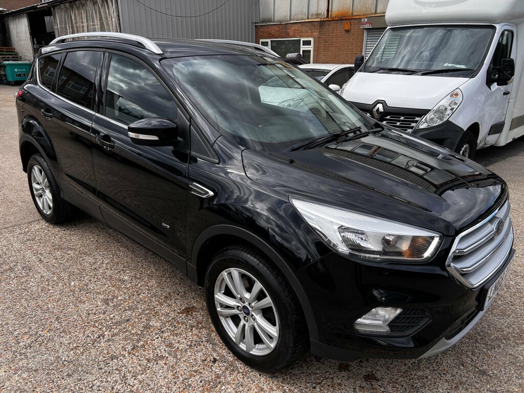 Ford Kuga 1.5T Ecoboost Zetec Awd Euro 6 Ss LN68XYC Black #2