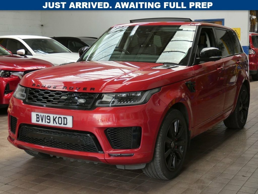 Land Rover Range Rover Sport 2L Hse Dynamic BV19KOD Red #3