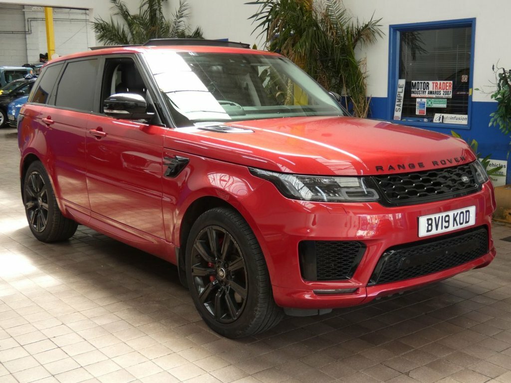Land Rover Range Rover Sport 2L Hse Dynamic BV19KOD Red #6