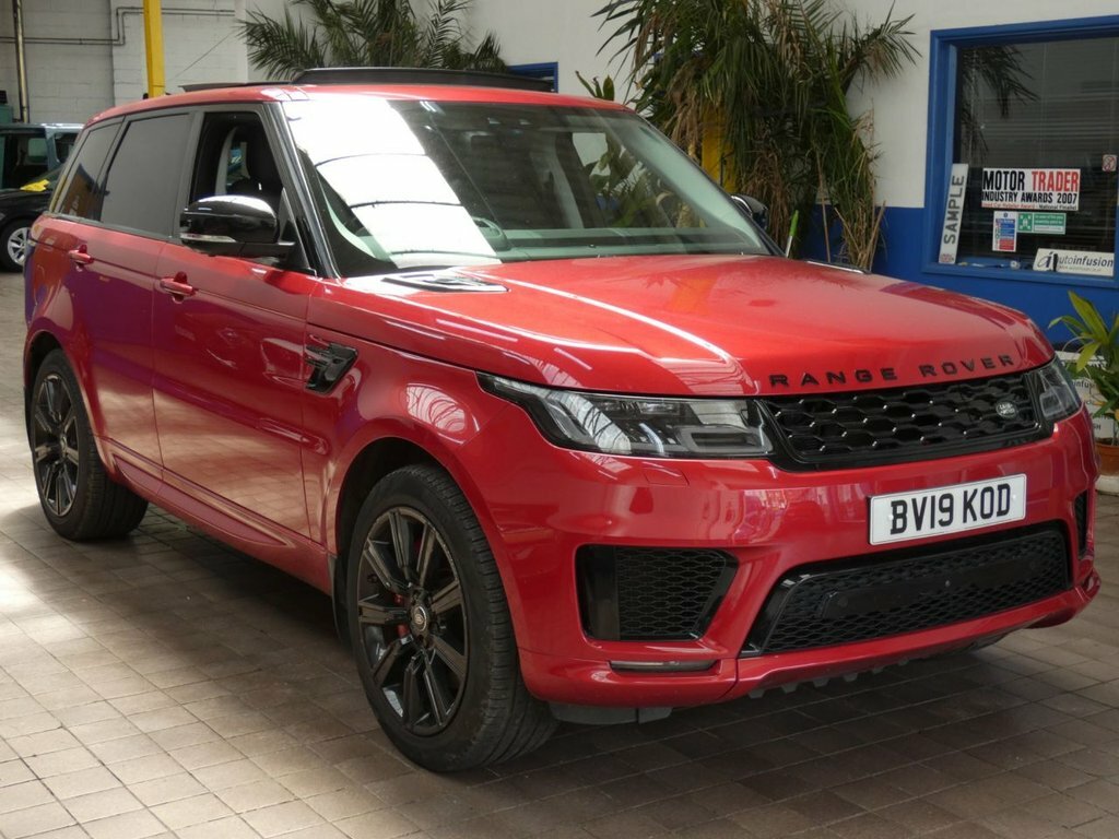 Land Rover Range Rover Sport 2L Hse Dynamic BV19KOD Red #5