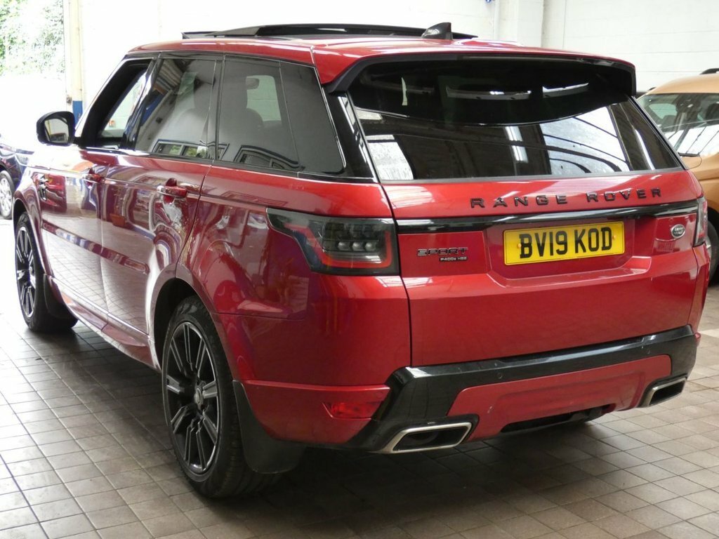 Land Rover Range Rover Sport 2L Hse Dynamic BV19KOD Red #4