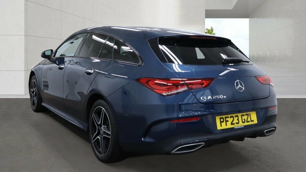 Mercedes-Benz CLA Class 1.3L Amg Line Blue #3