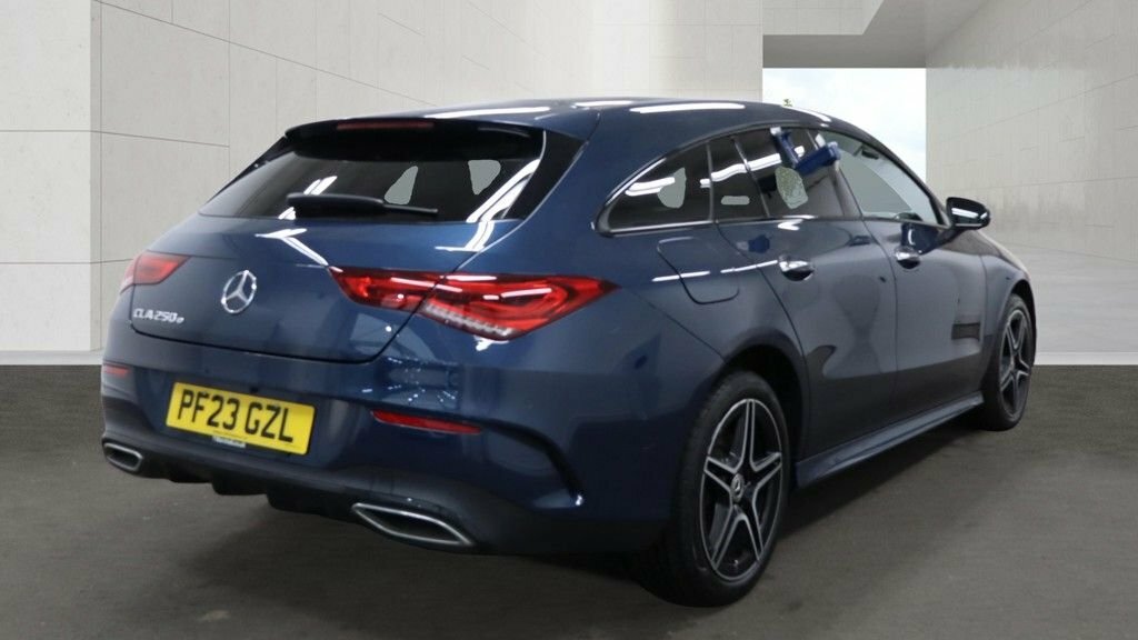 Mercedes-Benz CLA Class 1.3L Amg Line Blue #4